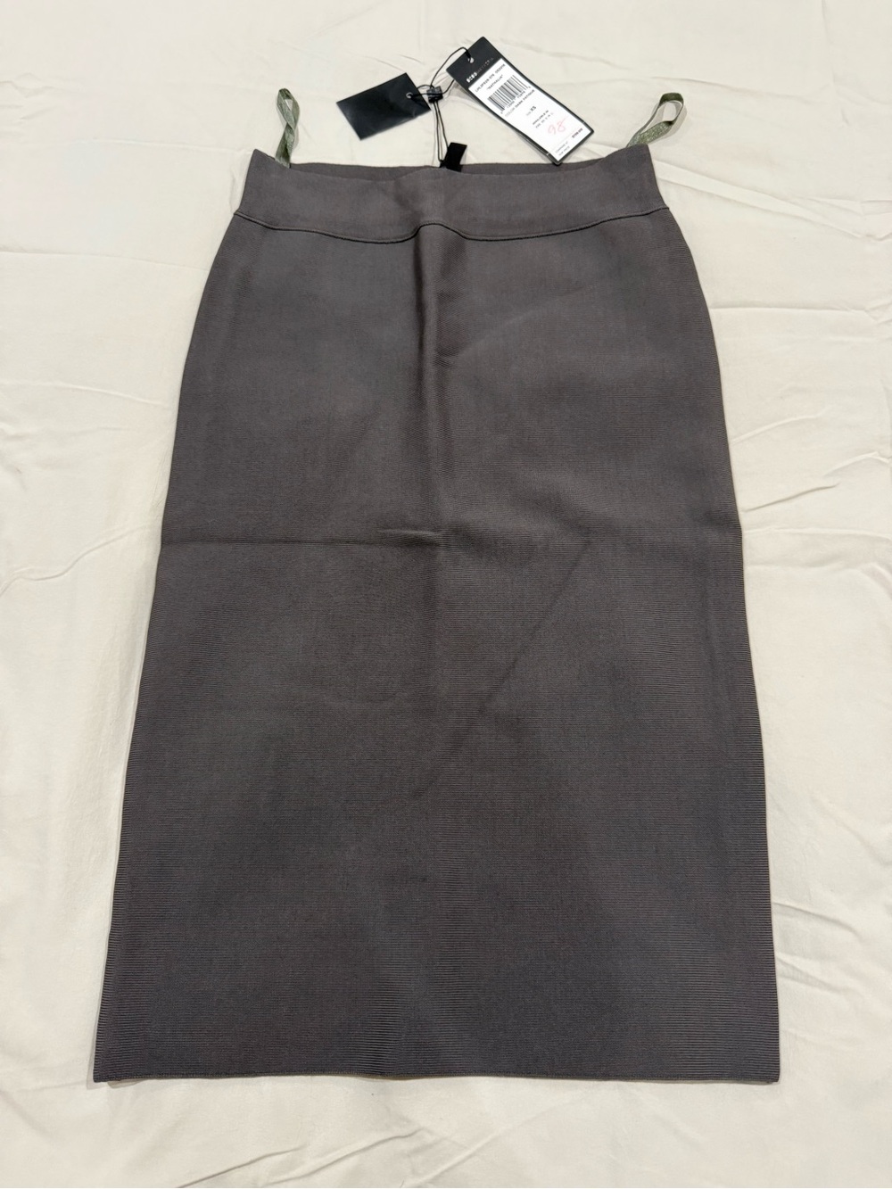 BCBGMaxAzria Charcoal Pencil Skirt